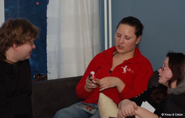 Sander, Helectra ja Sphinx. 

